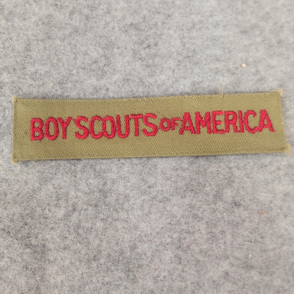 Boys Scouts of America Program Patch Merit Badge Uniform Sew On Vintage